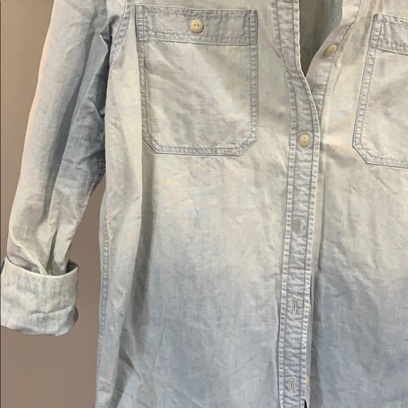 Ombré Ralph Lauren Denim Button Down Shirt - Picture 4 of 7